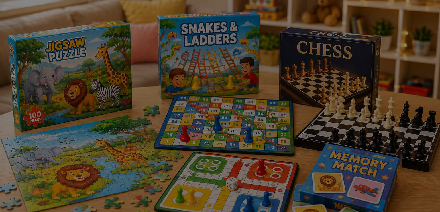 Puzzles & Board Games