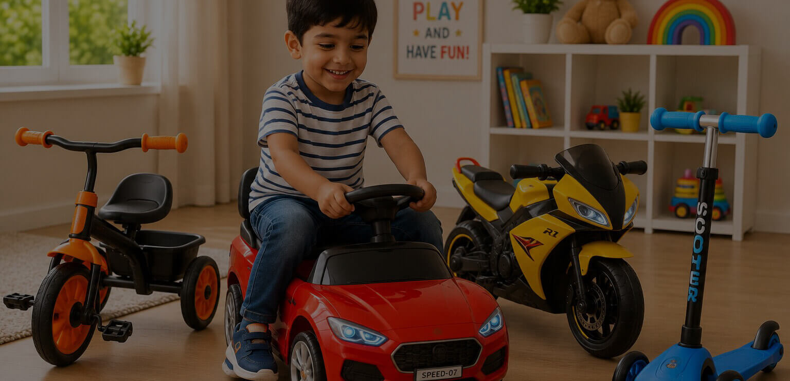 Ride-On & Wheeled Toys